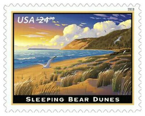 US #5258 Sleeping Bear Dunes Express Mail Single MNH